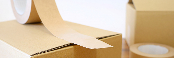 本や書類の重みによる段ボールの底抜け対策を表すイメージ画像