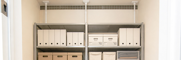 突っ張り棚のイメージ画像